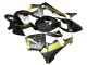 2005-2006 Black Gold Carbon Fiber Honda CBR600RR Motorcycle Fairings