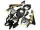 2005-2006 Black Gold Carbon Fiber Honda CBR600RR Motorcycle Fairings