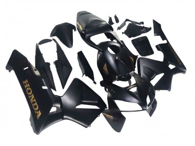 2005-2006 Matte Black Honda CBR600RR Motorcycle Fairings