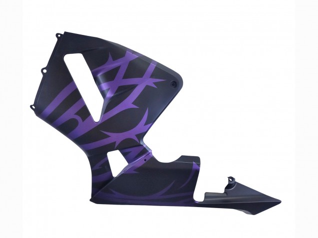 2005-2006 Matte Black Purple Honda CBR600RR Motorcycle Fairings