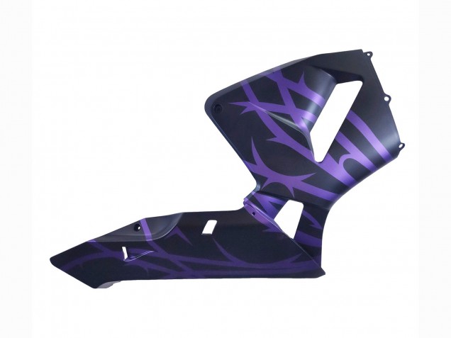 2005-2006 Matte Black Purple Honda CBR600RR Motorcycle Fairings