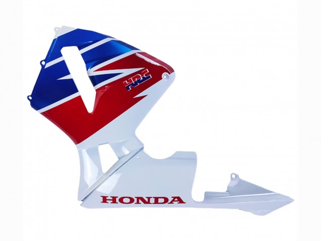 2005-2006 White Red Blue HRC Honda CBR600RR Motorcycle Fairing