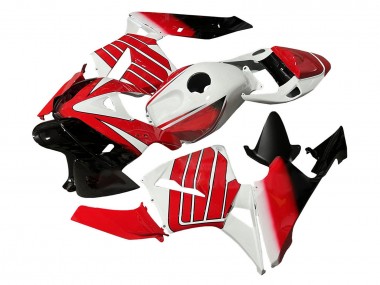 2005-2006 Red White Black Honda CBR600RR Motorcycle Fairing