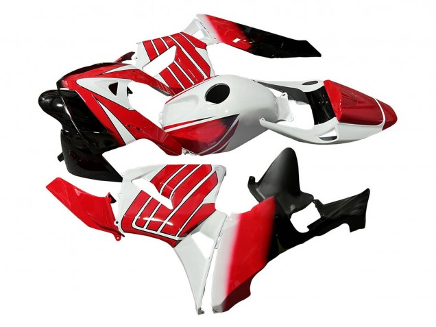 2005-2006 Red White Black Honda CBR600RR Motorcycle Fairing