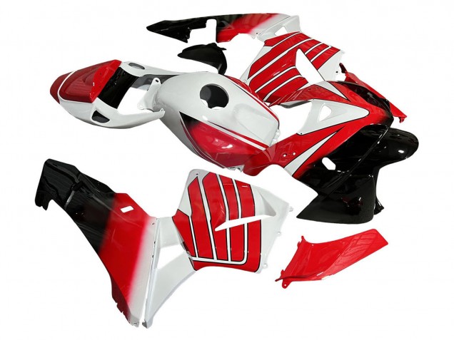 2005-2006 Red White Black Honda CBR600RR Motorcycle Fairing