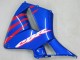 2005-2006 Red Blue Silver Honda CBR600RR Motorcycle Fairings