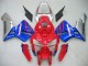 2005-2006 Red Blue Silver Honda CBR600RR Motorcycle Fairings