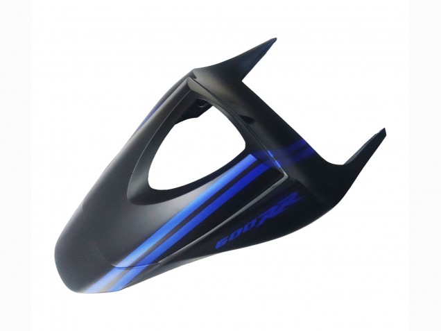 2007-2008 Matte Black Blue Repsol Honda CBR600RR Motorcycle Fairings