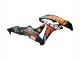 2007-2008 Matte Black Orange Red Rossi Repsol 46 Honda CBR600RR Motorcycle Fairings