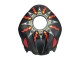 2007-2008 Matte Black Orange Red Rossi Repsol 46 Honda CBR600RR Motorcycle Fairings
