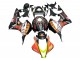 2007-2008 Matte Black Orange Red Rossi Repsol 46 Honda CBR600RR Motorcycle Fairings