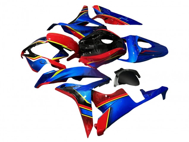 2007-2008 Blue Red Yellow Glossy Black Honda CBR600RR Motorcycle Fairings