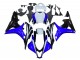 2007-2008 White Blue Glossy Black Honda CBR600RR Motorcycle Fairing