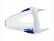 2007-2008 White Light Blue Glossy Black Honda CBR600RR Motorcycle Fairings
