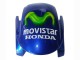 2007-2008 Blue Green MoviStar Castrol Honda CBR600RR Motorcycle Fairings