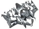 2007-2008 Silver Grey Honda CBR600RR Motorcycle Fairings