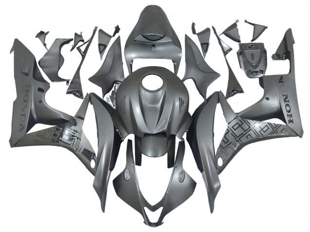 2007-2008 Silver Grey Honda CBR600RR Motorcycle Fairings