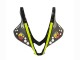 2007-2008 Grey Fluorescent Yellow Shark Honda CBR600RR Motorcycle Fairings
