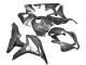 2007-2008 Black Forged Carbon Fiber Honda CBR600RR Motorcycle Fairings