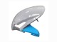 2007-2008 Glossy Grey Light Blue Honda CBR600RR Motorcycle Fairings