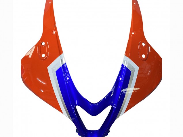 2007-2008 Silver Blue Red HRC Honda CBR600RR Motorcycle Fairings