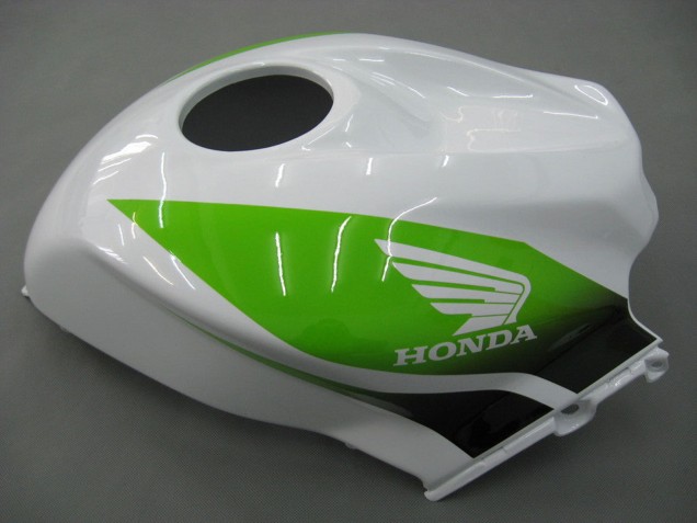 2007-2008 White Green Yellow Glossy Black Hannspree Honda CBR600RR Motorcycle Fairings