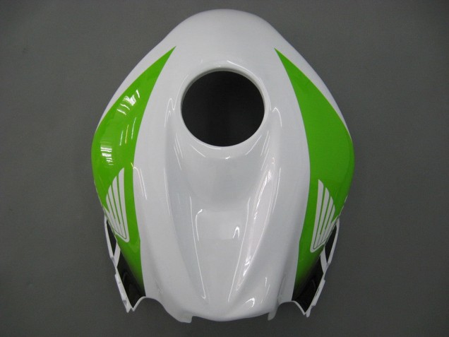 2007-2008 White Green Yellow Glossy Black Hannspree Honda CBR600RR Motorcycle Fairings