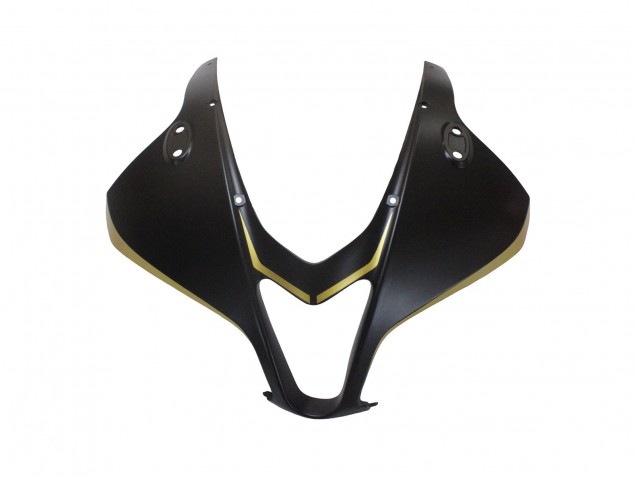 2009-2012 Matte Black Gold Honda CBR600RR Motorcycle Fairings