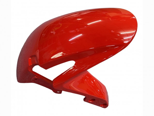 2009-2012 Red Glossy Black Matte Black Stripe Honda CBR600RR Motorcycle Fairings