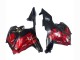 2009-2012 Red Glossy Black Honda CBR600RR Motorcycle Fairings