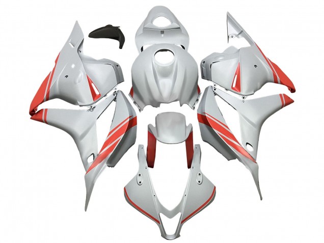 2009-2012 Grey Orange Honda CBR600RR Motorcycle Fairings