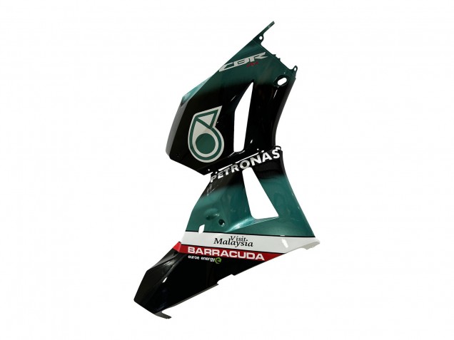 2013-2023 Teal Blue Glossy Black Petronas 20 Honda CBR600RR Motorcycle Fairing