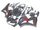 2013-2023 Black Carbon Fiber Red Honda CBR600RR Motorcycle Fairings