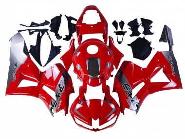 2013-2023 Silver Red Honda CBR600RR Motorcycle Fairings