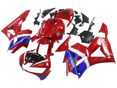 2013-2023 Red Blue Honda CBR600RR Motorcycle Fairings