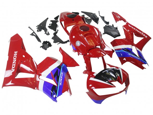 2013-2023 Red Blue Honda CBR600RR Motorcycle Fairings