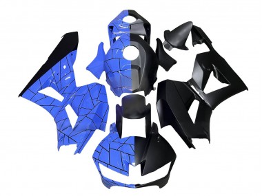 2013-2023 Blue Matte Black Honda CBR600RR Motorcycle Fairing