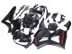 2013-2023 Matte Black Red Decals Honda CBR600RR Motorcycle Fairings
