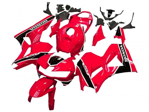 2013-2023 Red White Black Honda CBR600RR Motorcycle Fairings