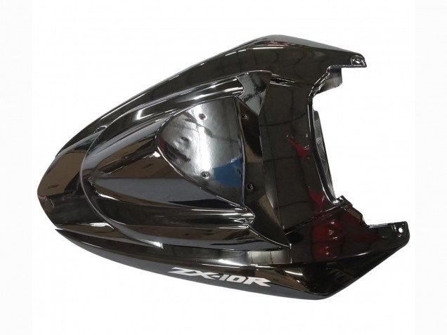 2004-2005 Glossy Black Ninja Kawasaki ZX10R Motorcycle Fairings