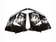 2004-2005 Glossy Black Ninja Kawasaki ZX10R Motorcycle Fairings