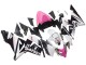 2004-2005 Black Pink White Playboy Motul Kawasaki ZX10R Motorcycle Fairings