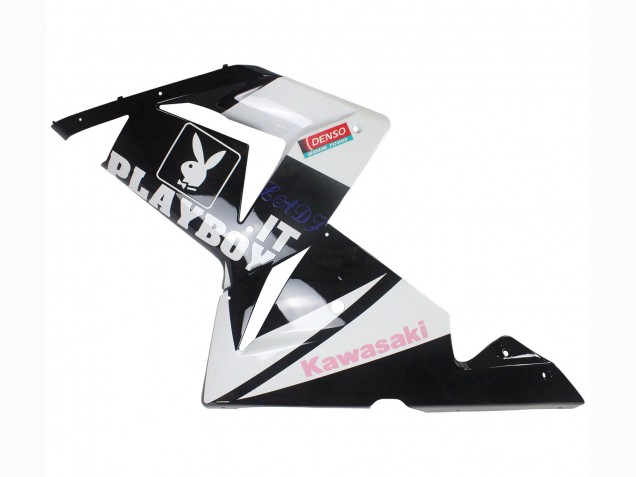 2004-2005 Black Pink White Playboy Motul Kawasaki ZX10R Motorcycle Fairings