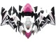 2004-2005 Black Pink White Playboy Motul Kawasaki ZX10R Motorcycle Fairings