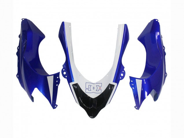 2004-2005 Black White Kawasaki ZX10R Motorcycle Fairing