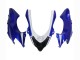 2004-2005 Black White Kawasaki ZX10R Motorcycle Fairing