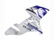 2004-2005 Black White Kawasaki ZX10R Motorcycle Fairing