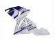 2004-2005 Black White Kawasaki ZX10R Motorcycle Fairing