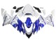 2004-2005 Black White Kawasaki ZX10R Motorcycle Fairing
