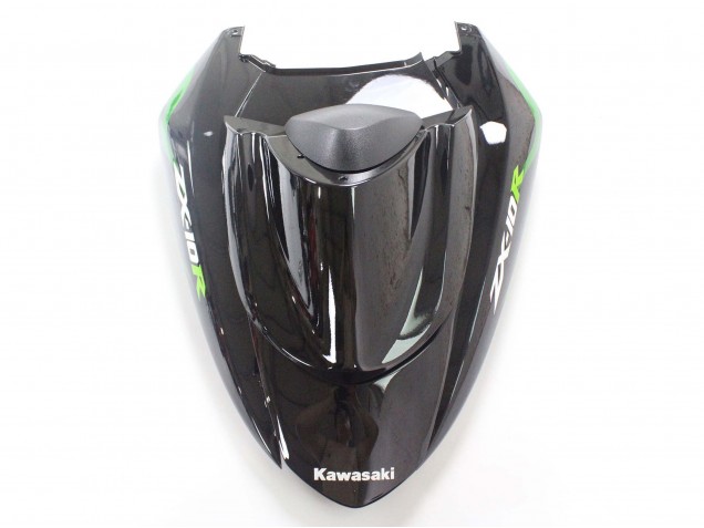 2004-2005 Black with Green Flame Ninja Kawasaki ZX10R Motorcycle Fairings